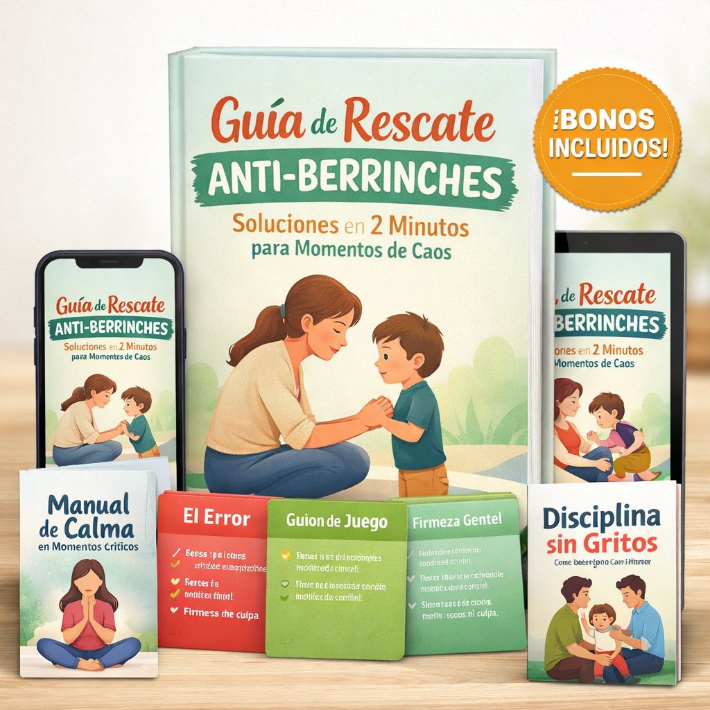 Guía de Rescate Anti-Berrinches con todos los bonos incluidos